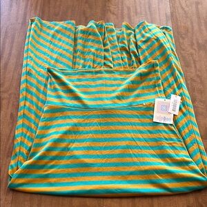 ☃️ 3/$15 LuLaRoe Striped Maxi Skirt